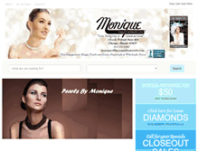 Tablet Screenshot of moniquefinejewelry.com